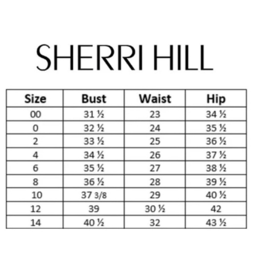 SHERRI HILL 53825 Light Blue/Silver Glitter Star High-Low Dress Gown NWT Size 4 - Picture 4 of 5